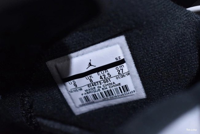Rep TBK Air JSP Reflective 6 3M CI4072-001 Jordan Infrared 0810